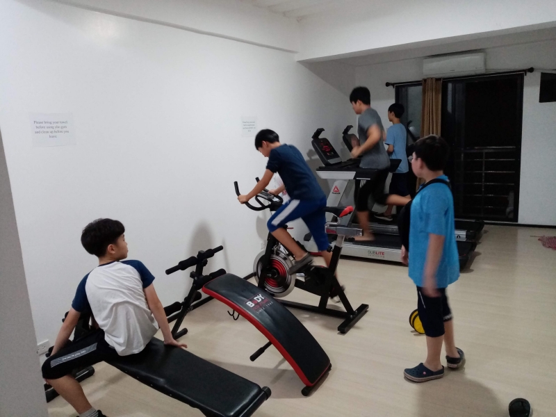 フィリピン留学 Cebu21 - We Academy-Gym and swimming pool-5